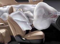 air bags and seat belts